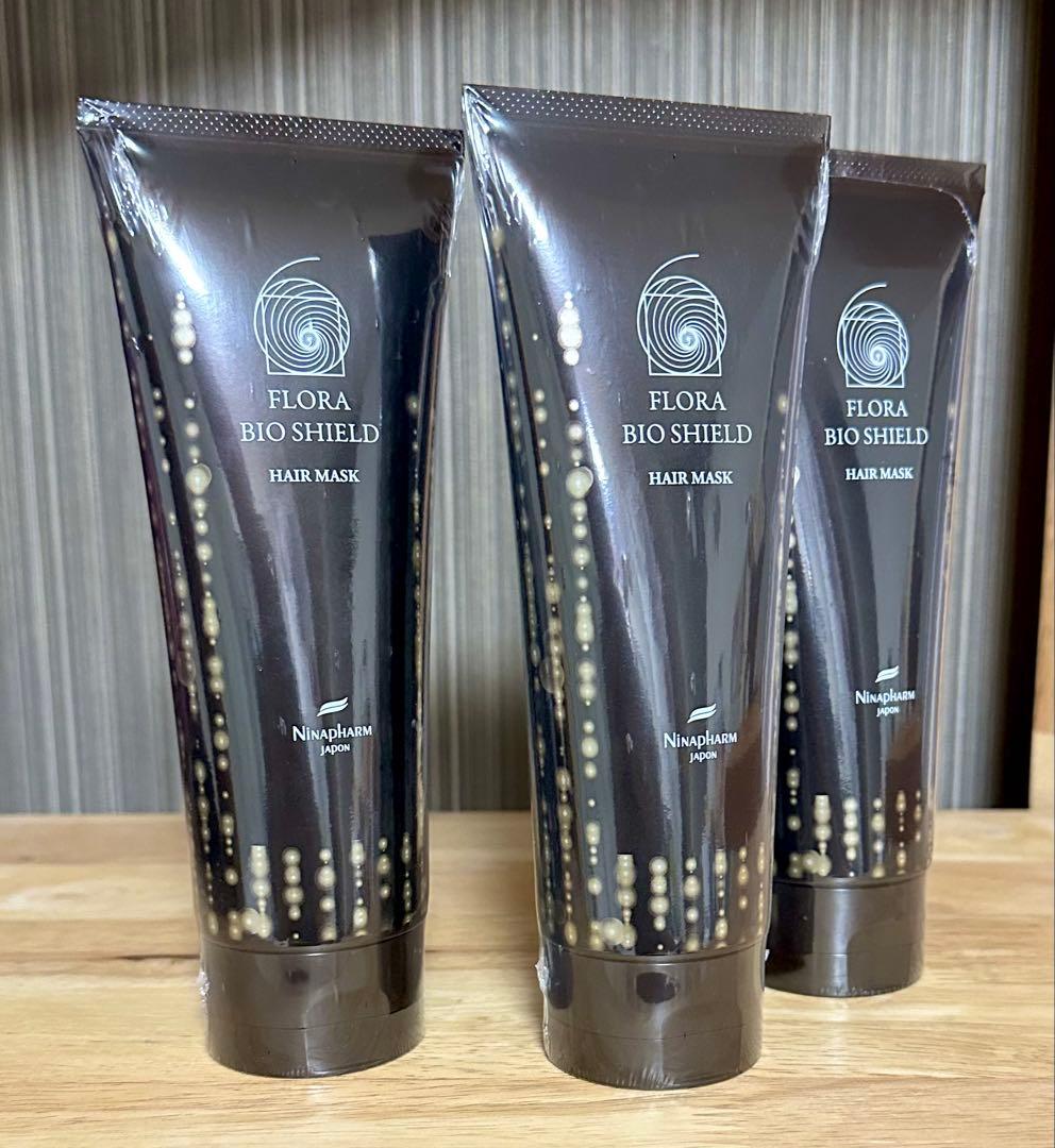 ニナファーム フローラ バイオシールド ヘアマスク ３個セット