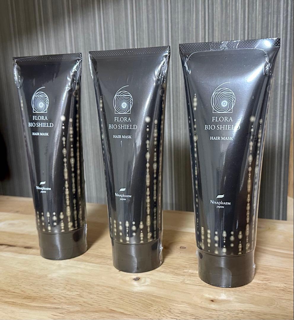 ニナファーム フローラ バイオシールド ヘアマスク ３個セット