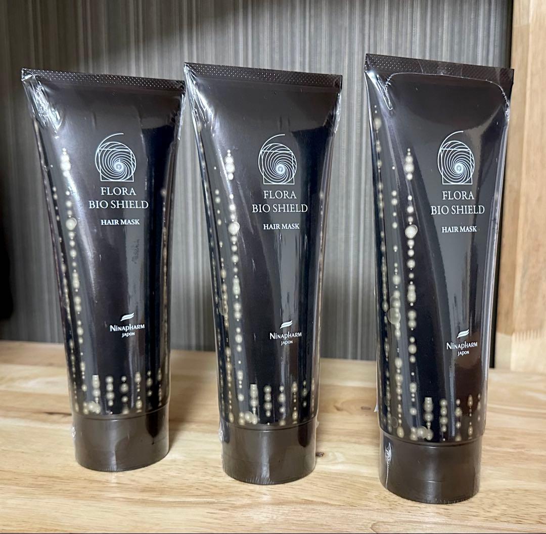 ニナファーム フローラ バイオシールド ヘアマスク ３個セット