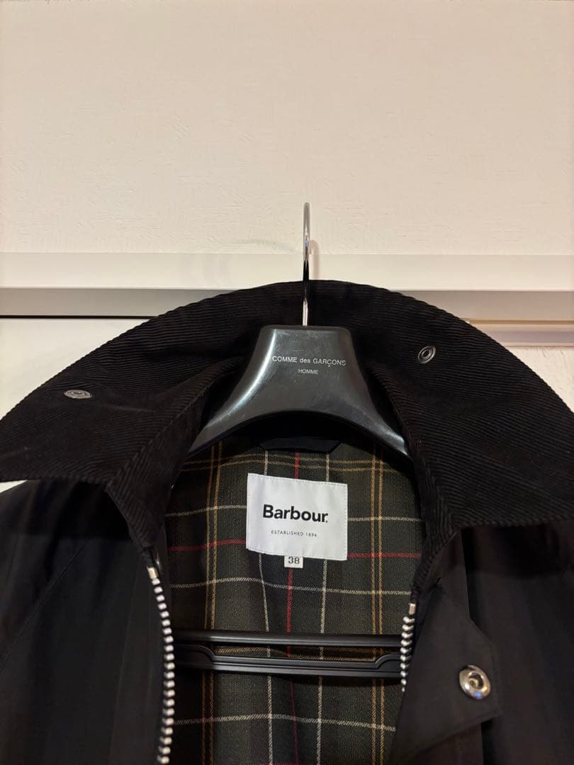 【期間限定出品】Barbour ブラック BEDALE CLASSIC FIT
