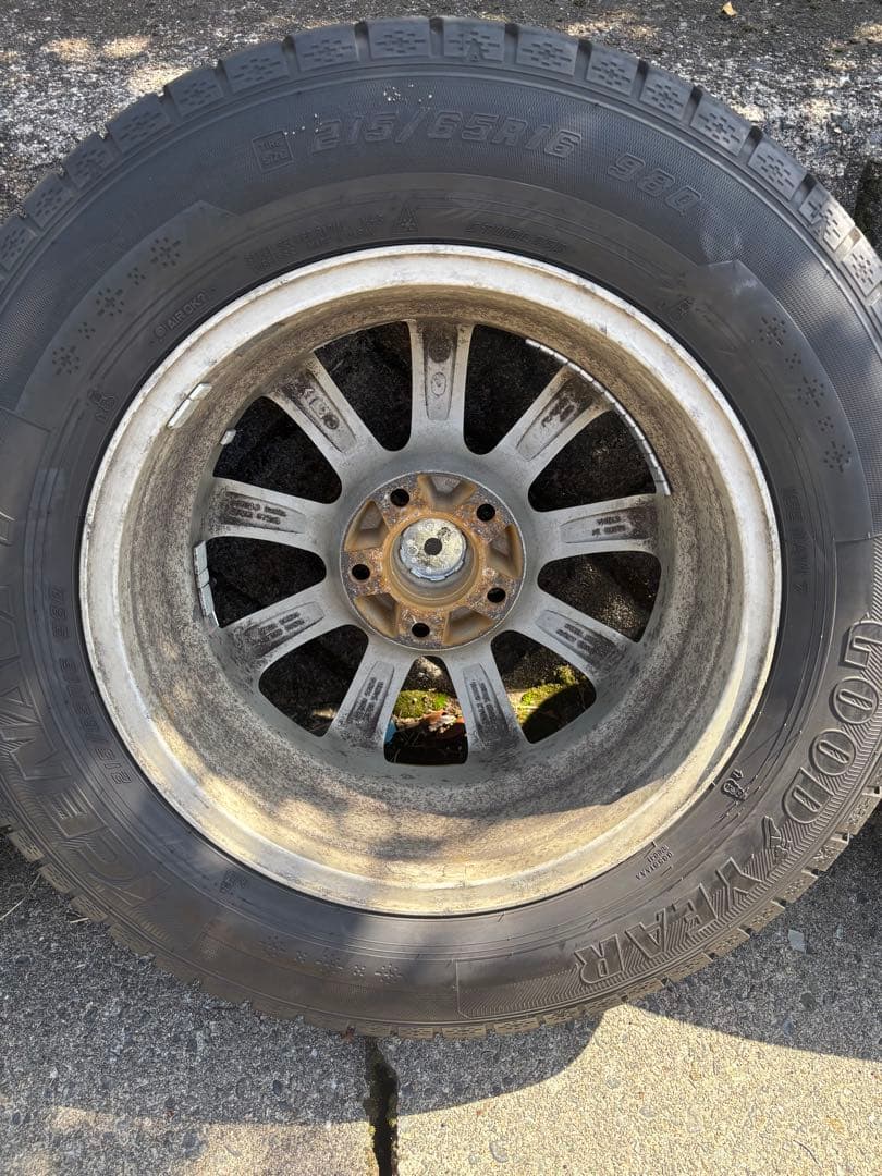 ③ 215/65R16スタッドレス・アルミホイール 1本価格 ヴェルファイアなど