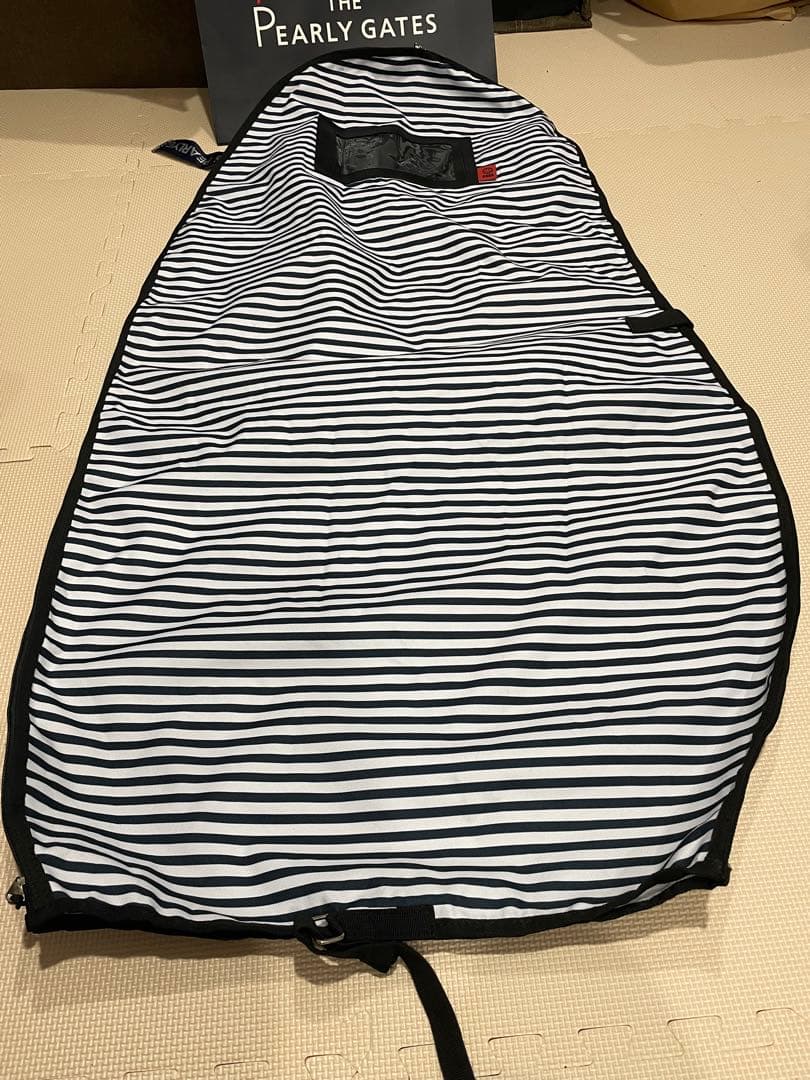 PEARLY GATES パーリーゲイツ ボーダー柄 トラベルカバー