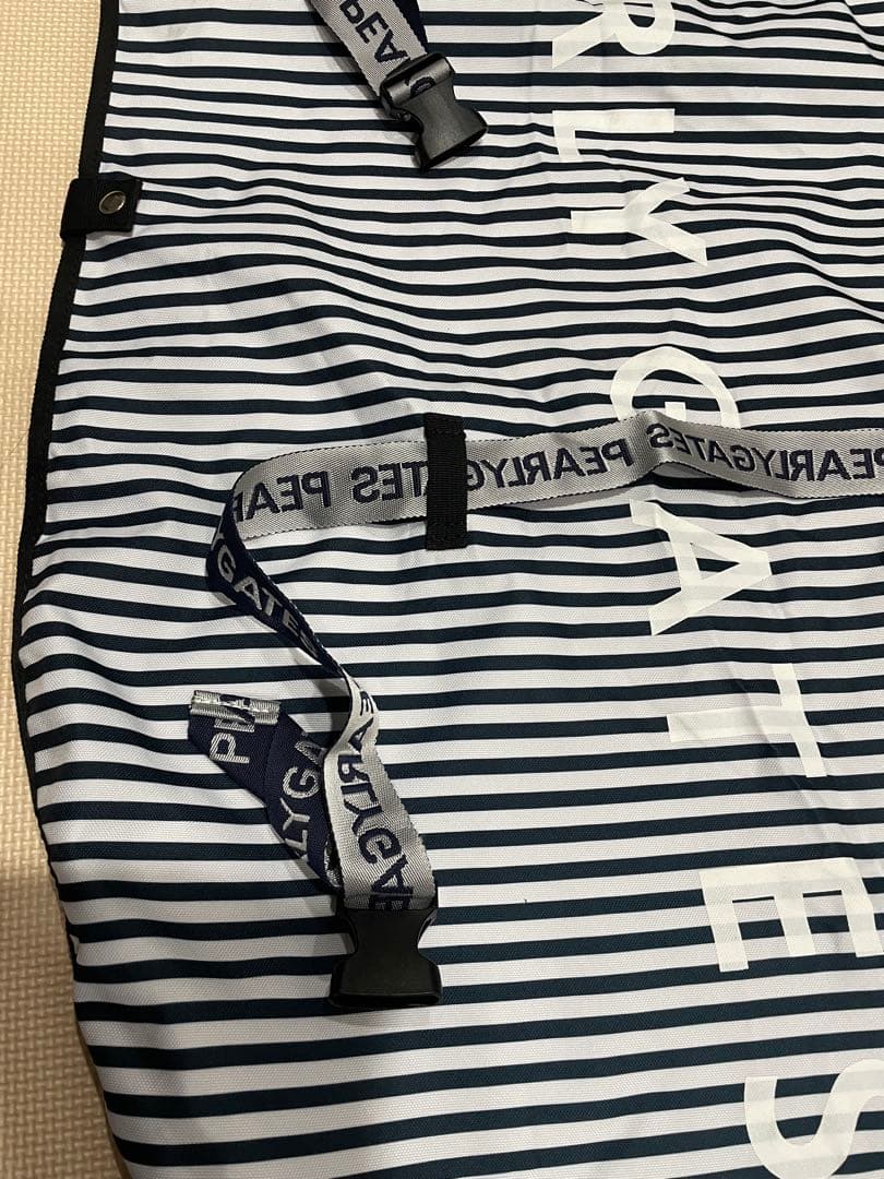 PEARLY GATES パーリーゲイツ ボーダー柄 トラベルカバー