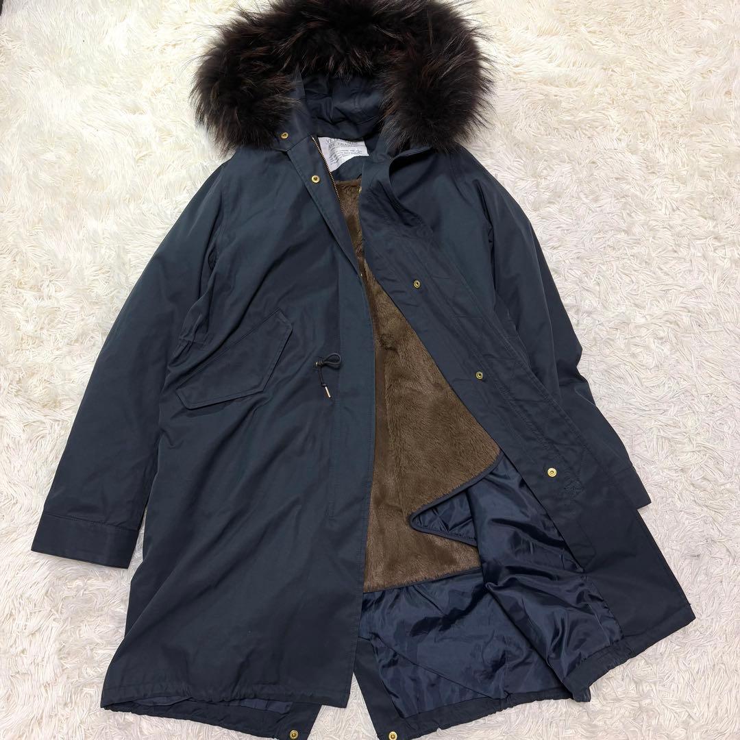 maimrmt様ヴェトモン イエナ別注 ライナー付き モッズコート 40 ネイ