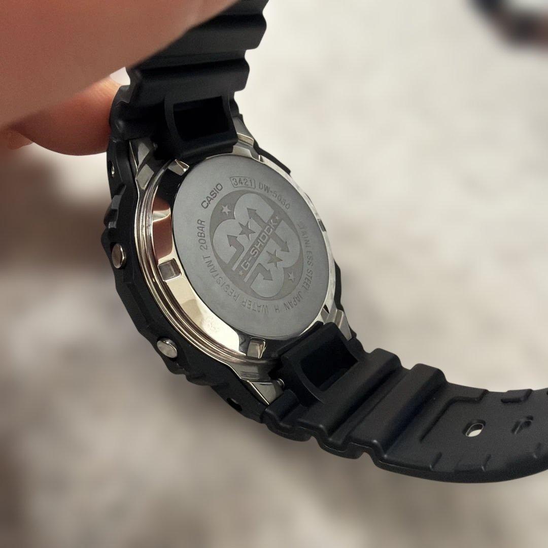 CASIO G-SHOCK DW-5030 デジタル腕時計 ブラック 30周年