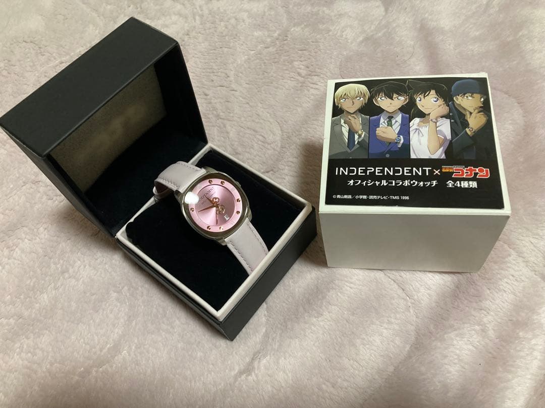 INDEPENDENT × 名探偵コナン 腕時計 毛利蘭
