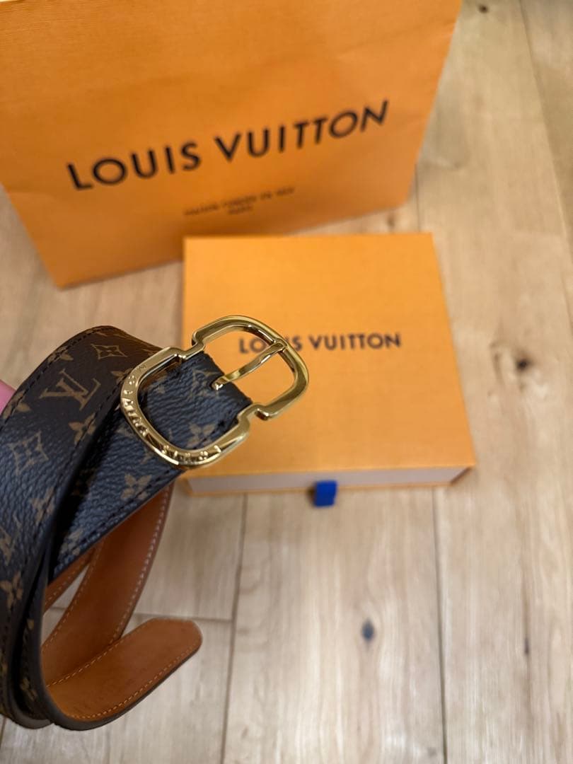 Louis Vuitton ルイヴィトン モノグラム レディースベルト 箱付き
