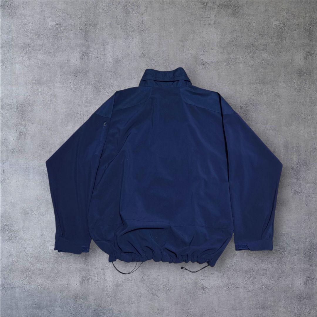 希少Tri-MountainソフトシェルジャケットSeaway企業ネイビードロコ