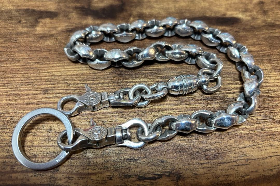 FUNNYウォレットチェーン SE-1＋キーリング ベルトループ