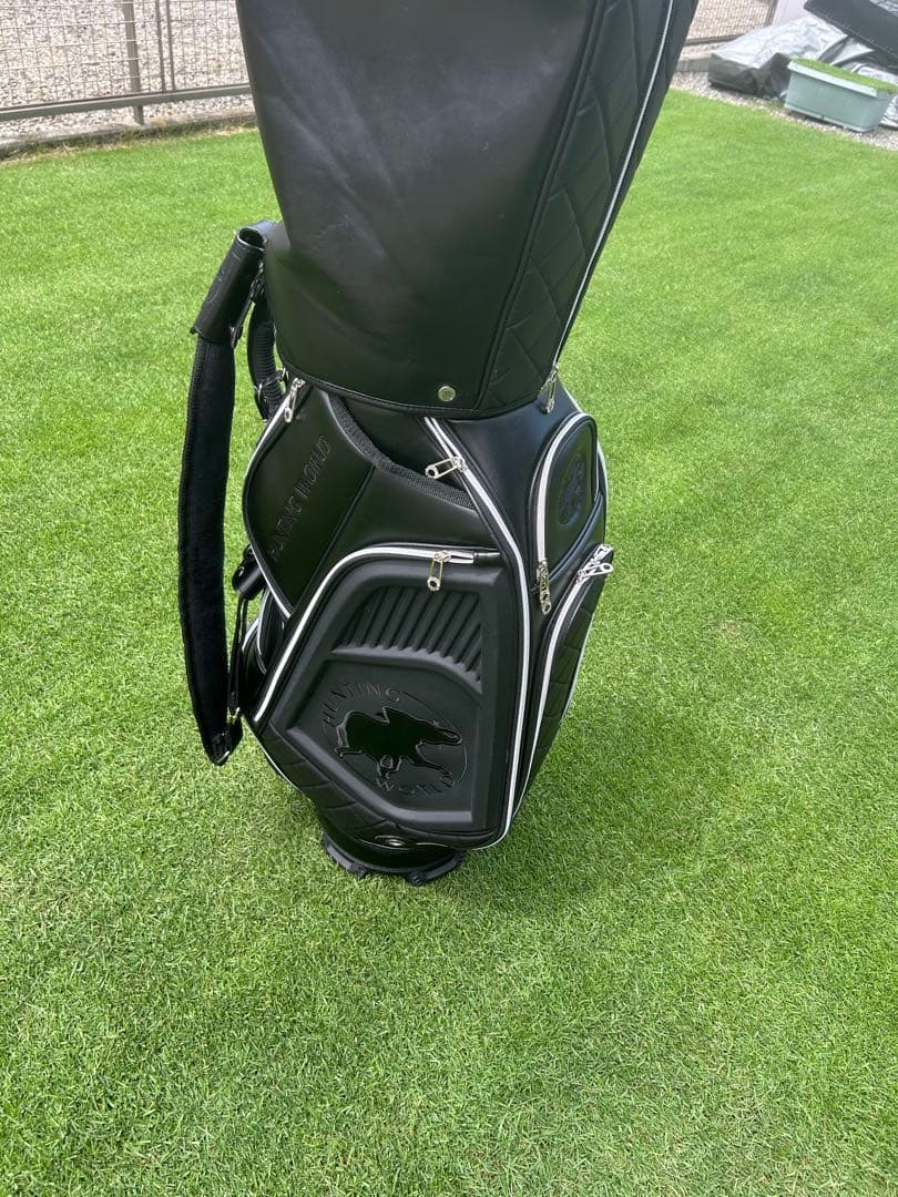 【美品】【稀少】【最高級】ハンティングワールド　キャディバッグ【タイムセール】