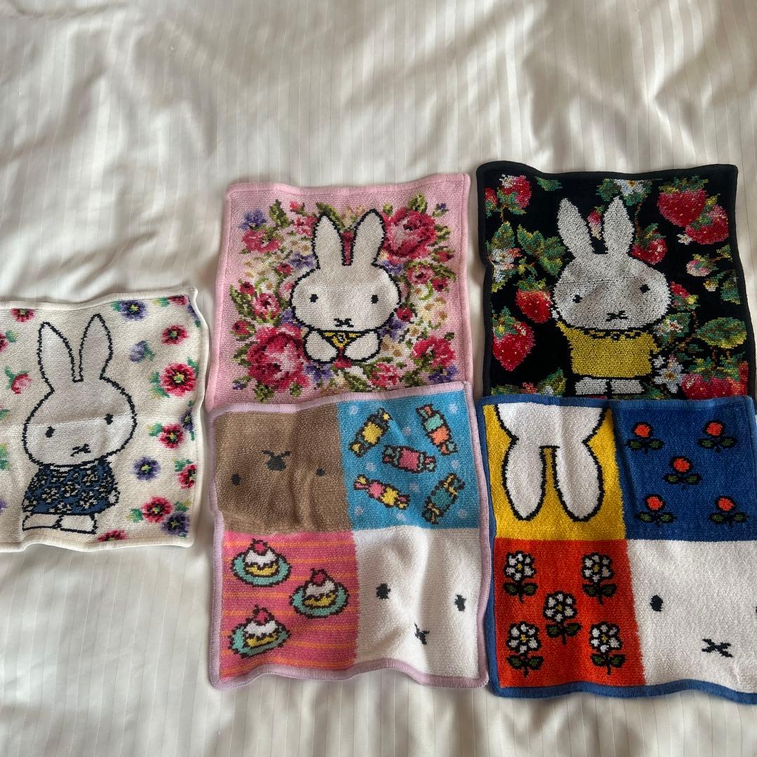 フェイラー　ミッフィ5枚セット