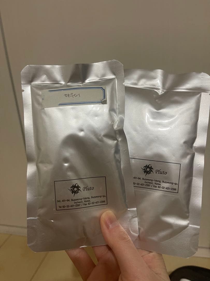 韓国ボディペインティング（ヘナ）キット