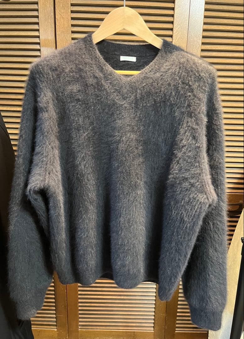 【LIDNM】Fox Cashmere V Knit