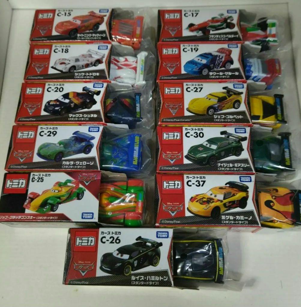 【99】トミカ　カーズ　2　ワールド　グランプリ　レーサー　11台