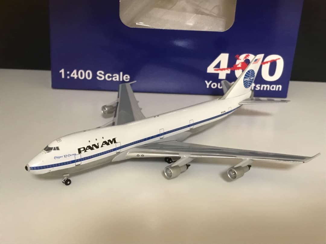 激レア　パンナム　B747 Aeroclassics 1/400