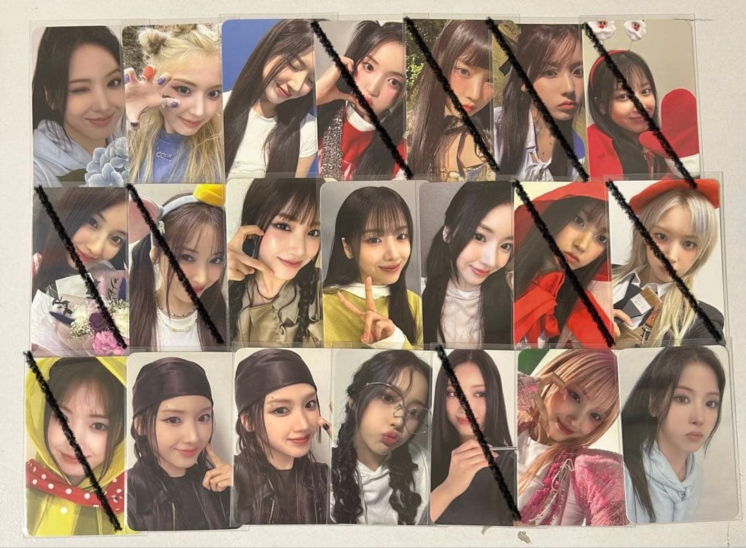 nmixx ジウ トレカ セット 購入前にコメント必須