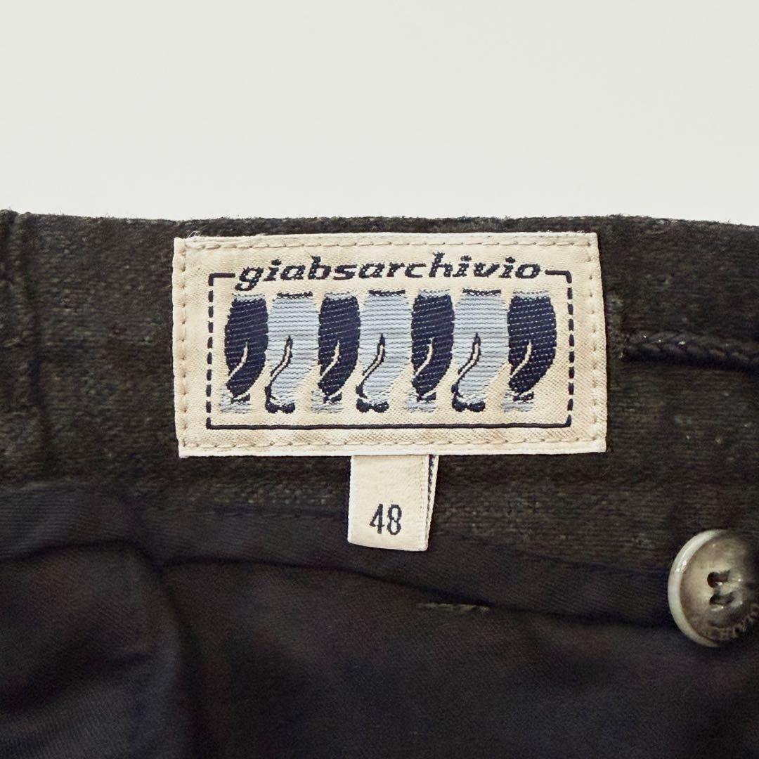 【別注】giabs ジャブス マサッチョ 永久クリース ウールフランネル パンツ