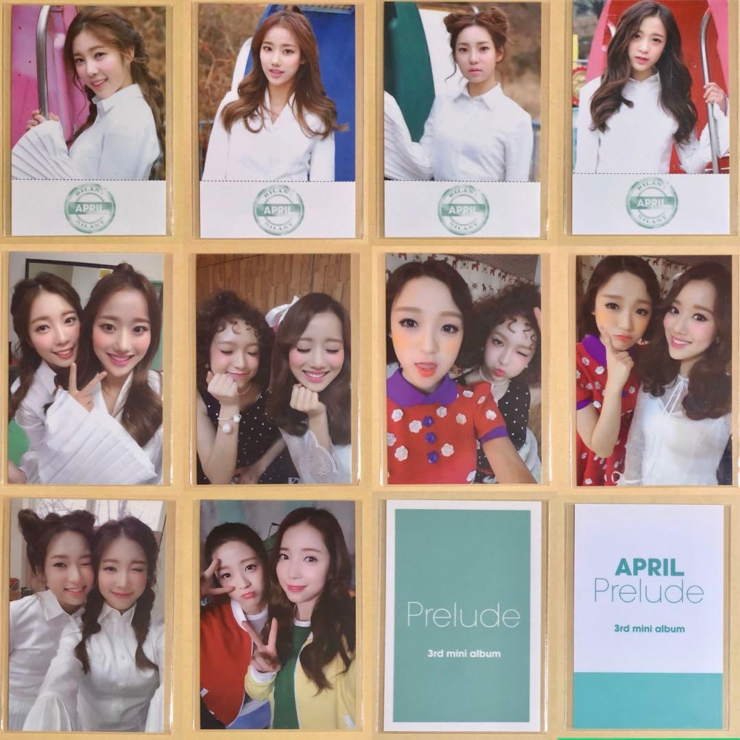 April Prelude 韓国盤 アルバム CD トレカ 10種 セット