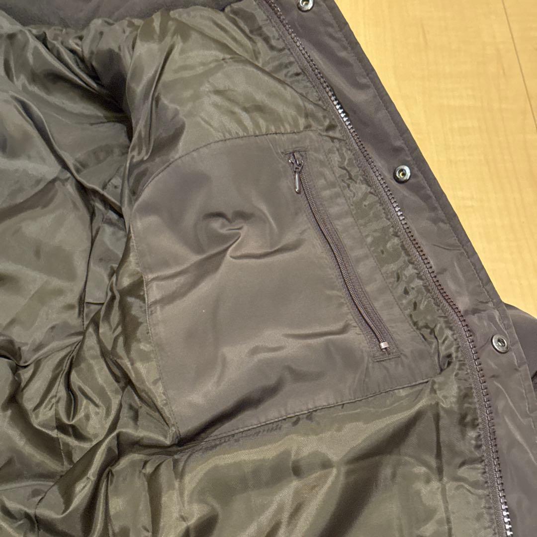 新品 ユニクロ プレミアム ダウンジャケット Sサイズ 茶 ブラウンY2K