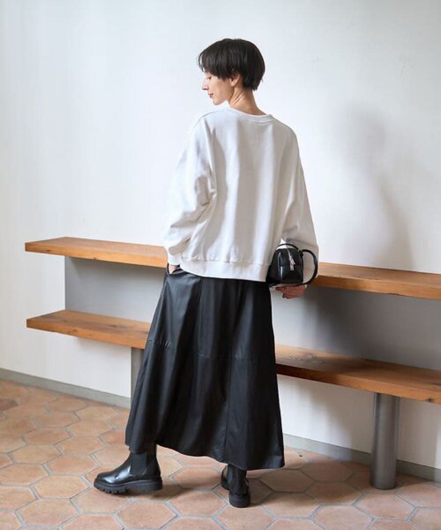 ENESS／エネス　サイドゴアブーツ　35