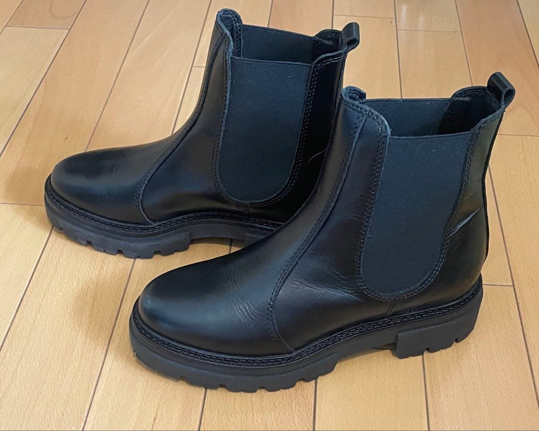 ENESS／エネス　サイドゴアブーツ　35