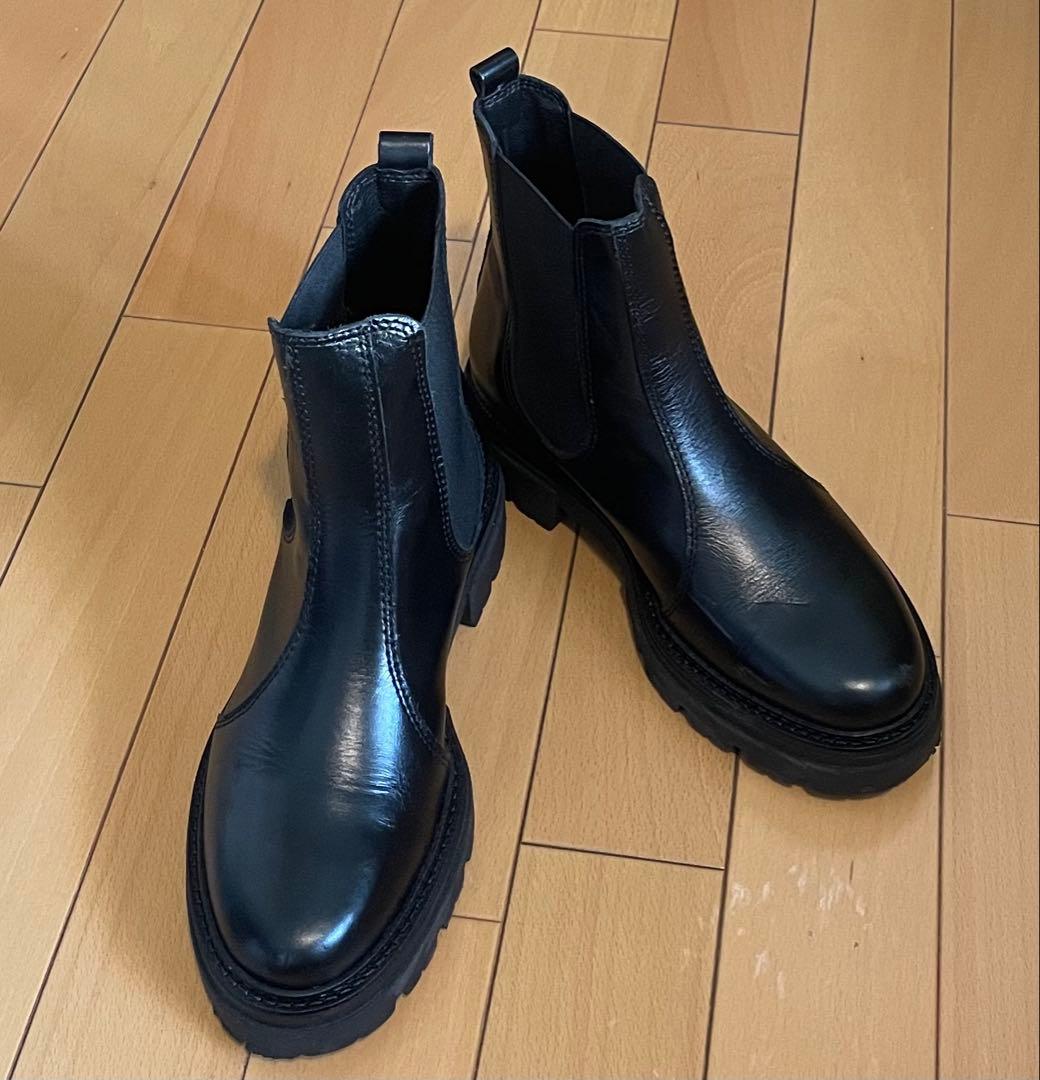 ENESS／エネス　サイドゴアブーツ　35