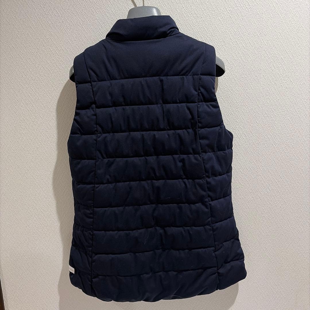 TaylorMade ネイビー 中綿ベスト&スカートセットアップ　L