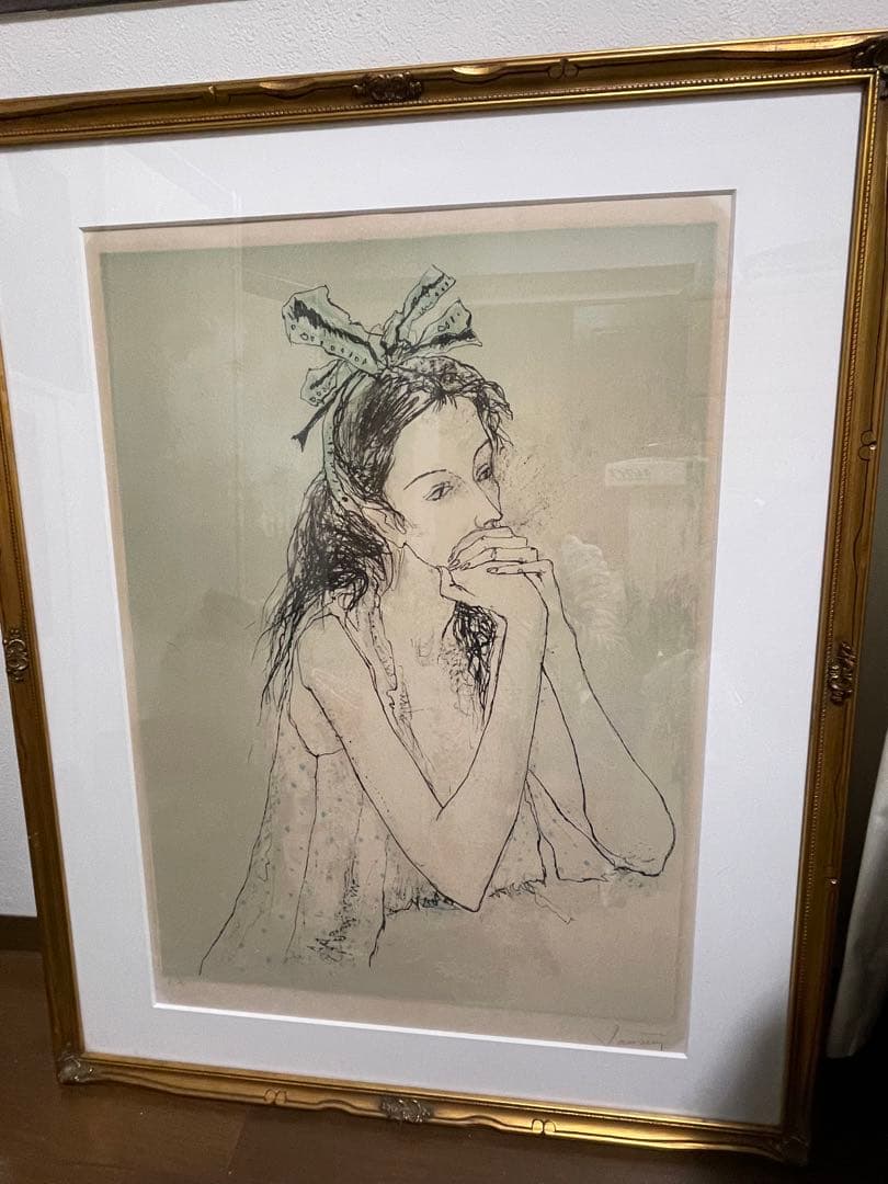 ジャンセン　緑のリボンの娘