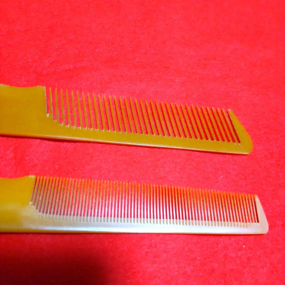 理容美容櫛　ベークライト　フェノールコーム２本組