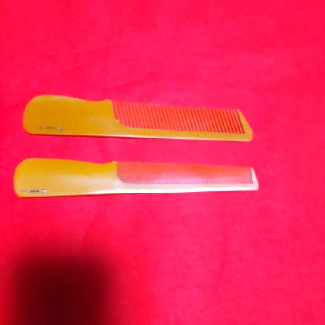 理容美容櫛　ベークライト　フェノールコーム２本組