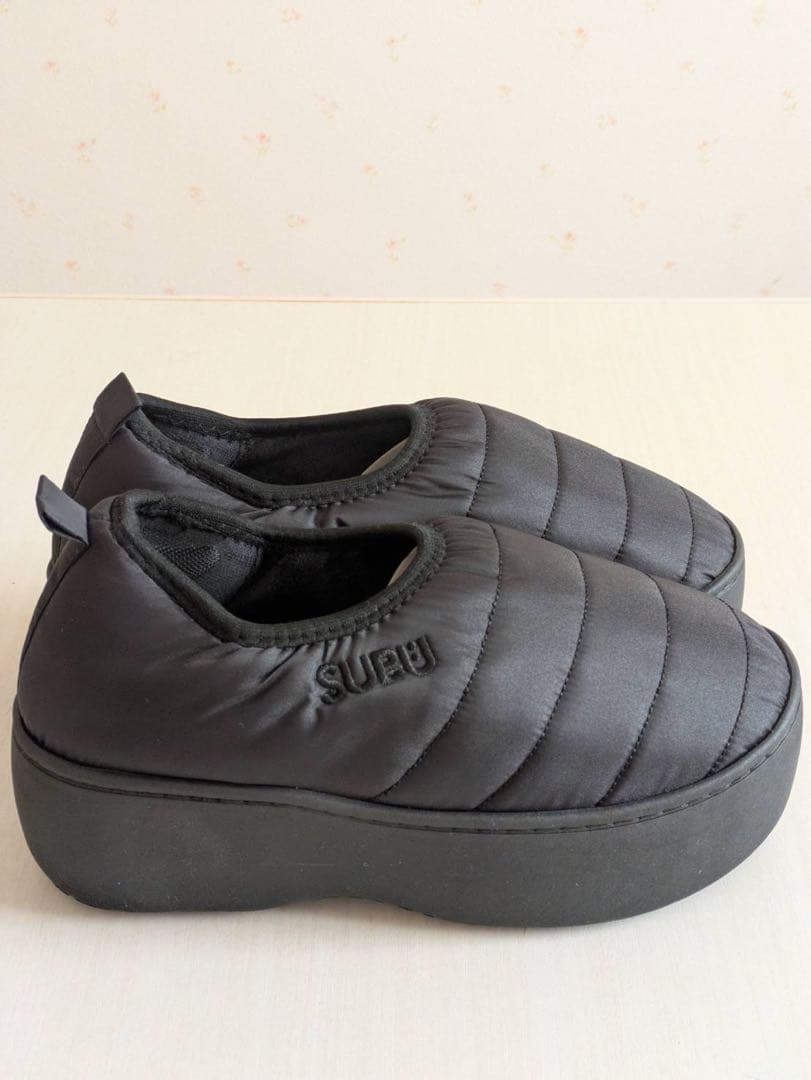 SUBU VAMP PLATFORM ブラック 0サイズ