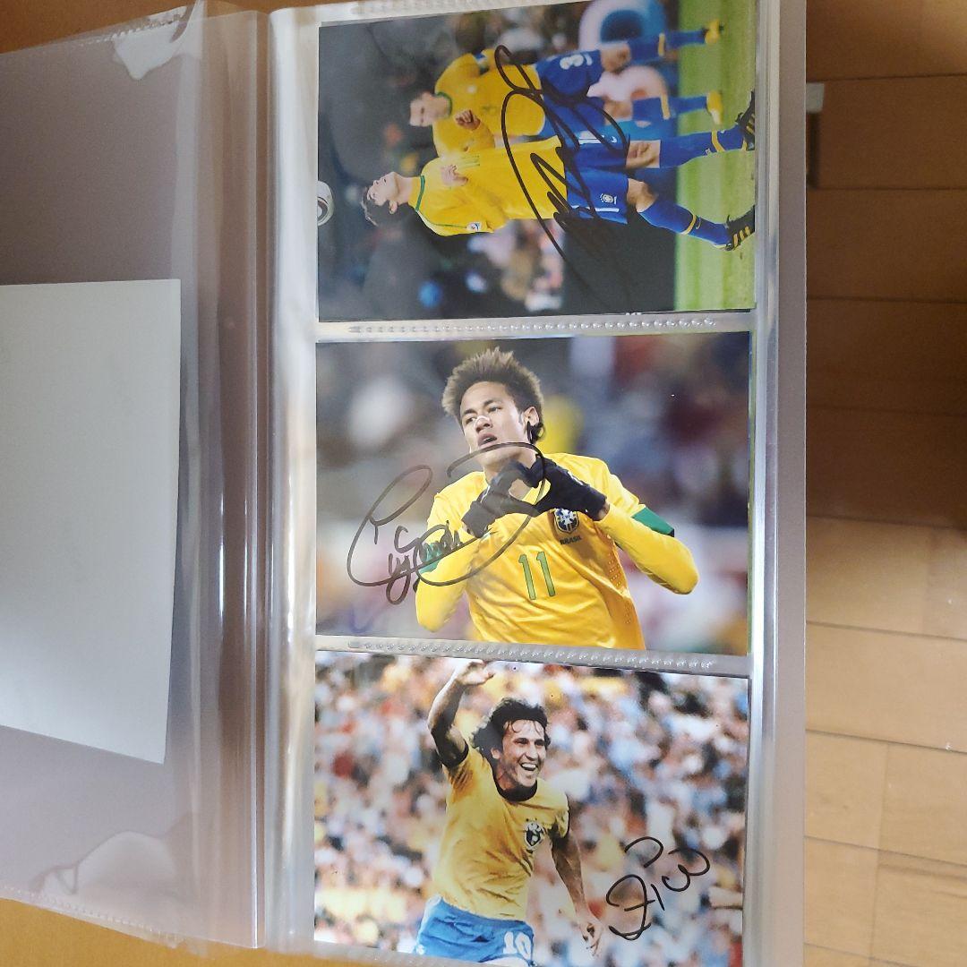 サッカー選手サイン　②　直筆サイン