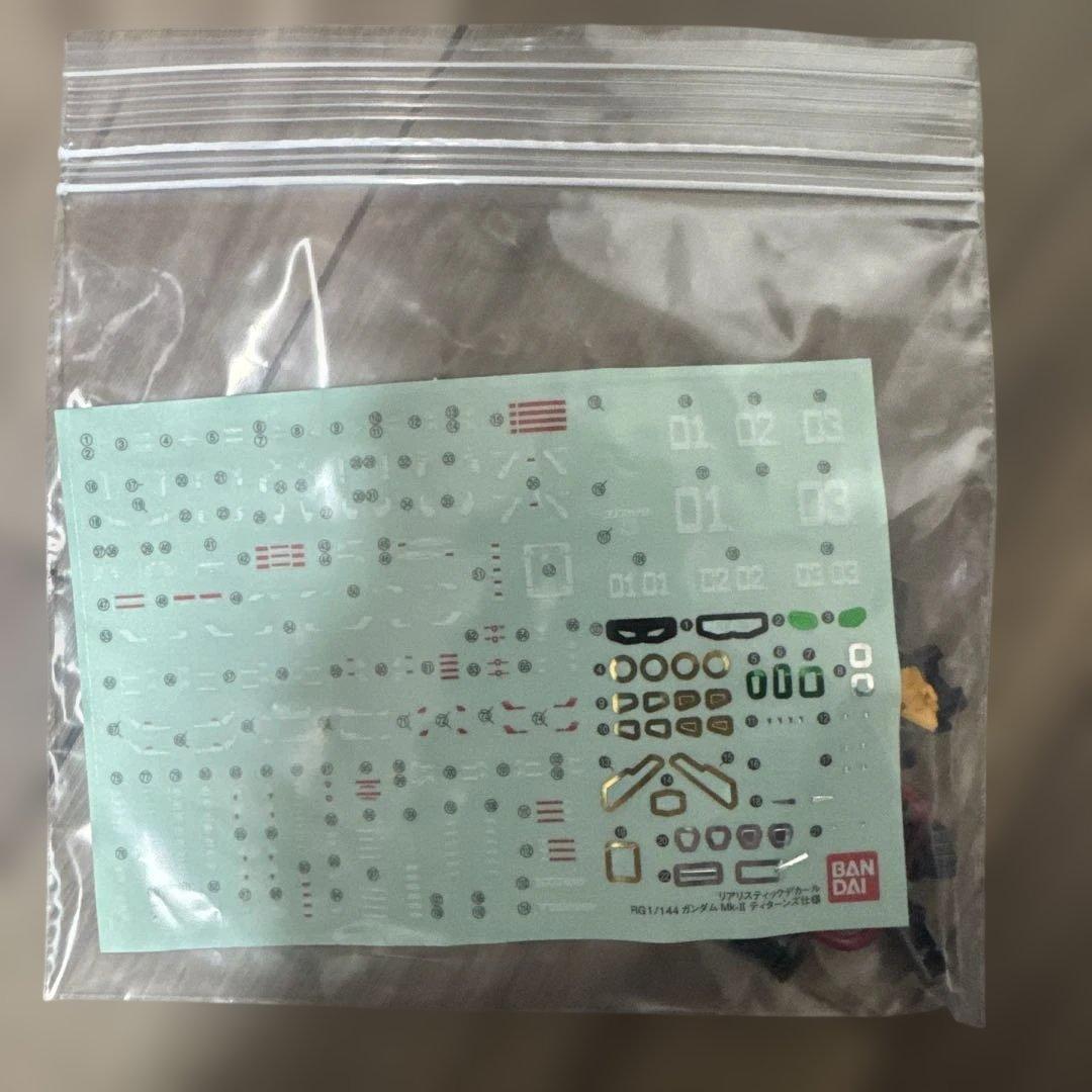 RGガンダムマークIIエゥーゴ＆ティターンズ＆未組み立て新品Gディフェンサー