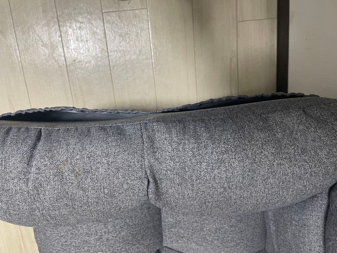 再値下げ済み　グレー 2人掛けソファ