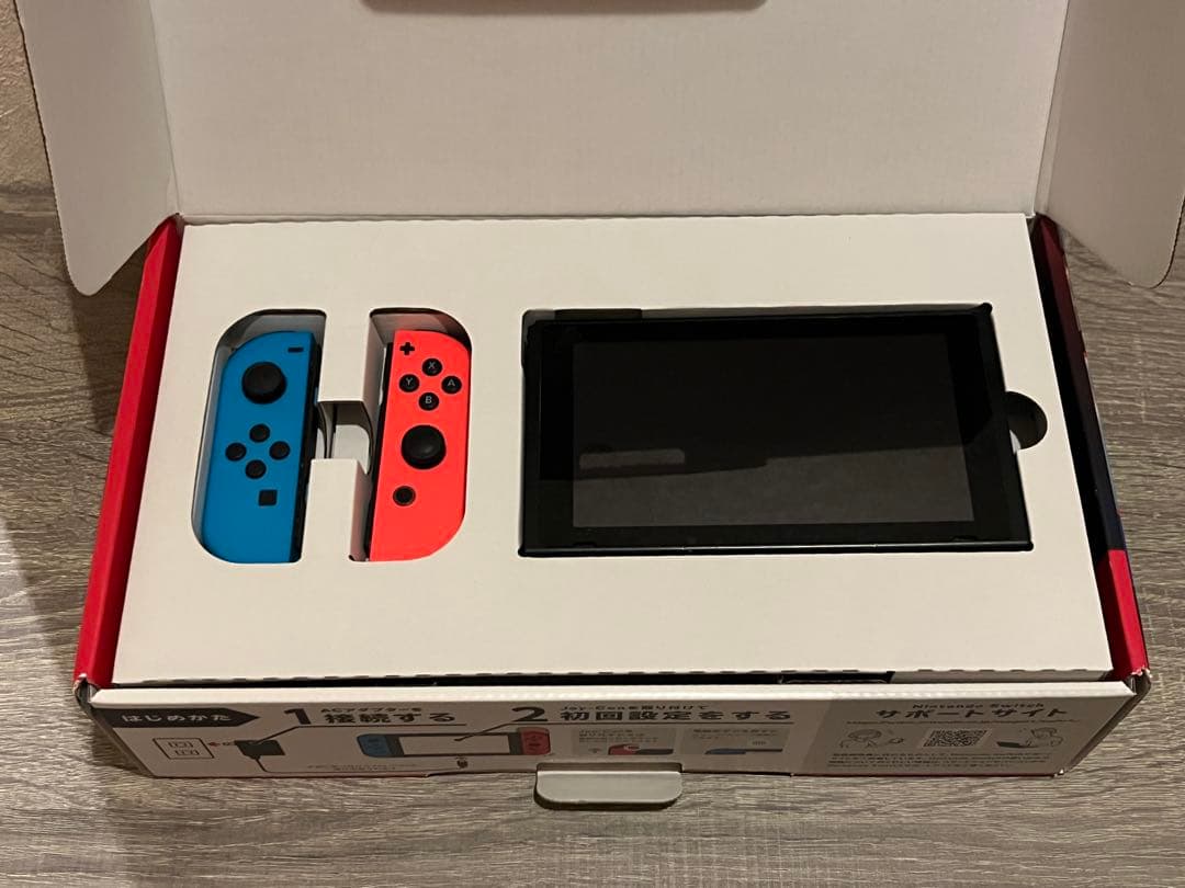 ガ*バ様 Nintendo Switch ネオンブルー/レッド 本体　ジャンク