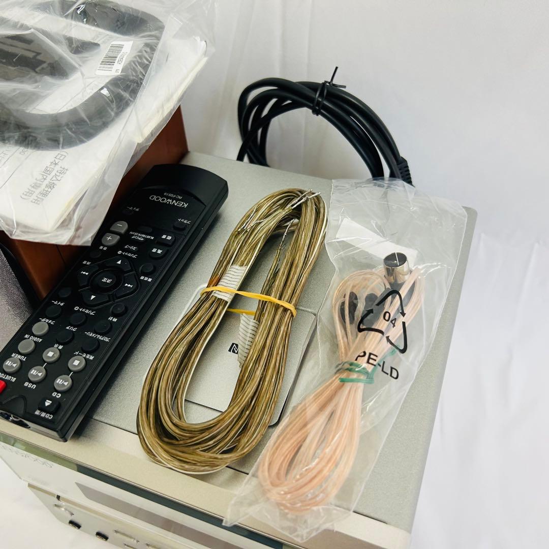 美品 ケンウッド ミニコンポ 2023年 Bluetooth R-XK330