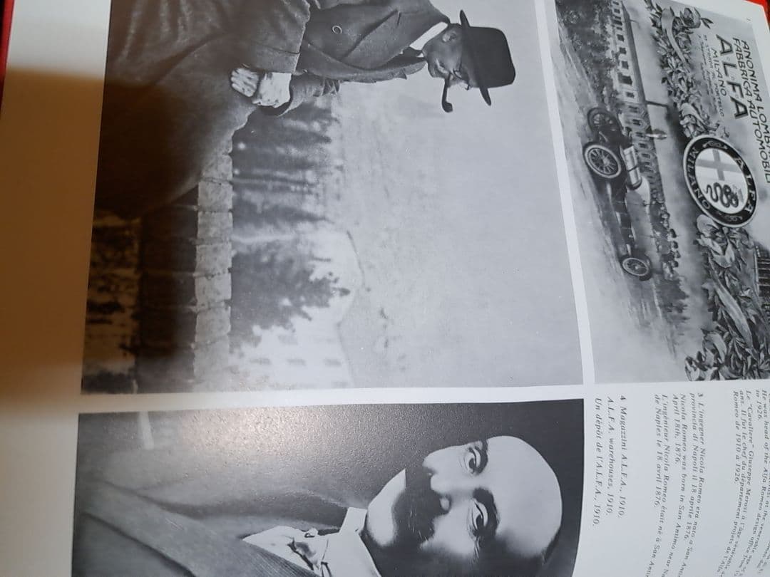 洋書 Alfa Romeo Catalogue raisone 1910-1982