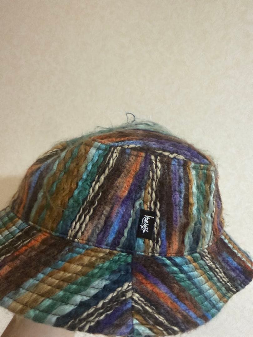 Stussy マルチカラー バケットハット