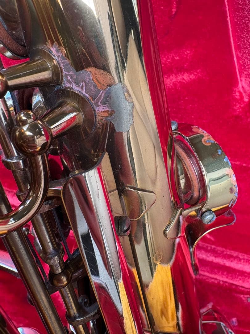 ケ*ー様 アームストロングN207272 サックス 本体 ゴールド