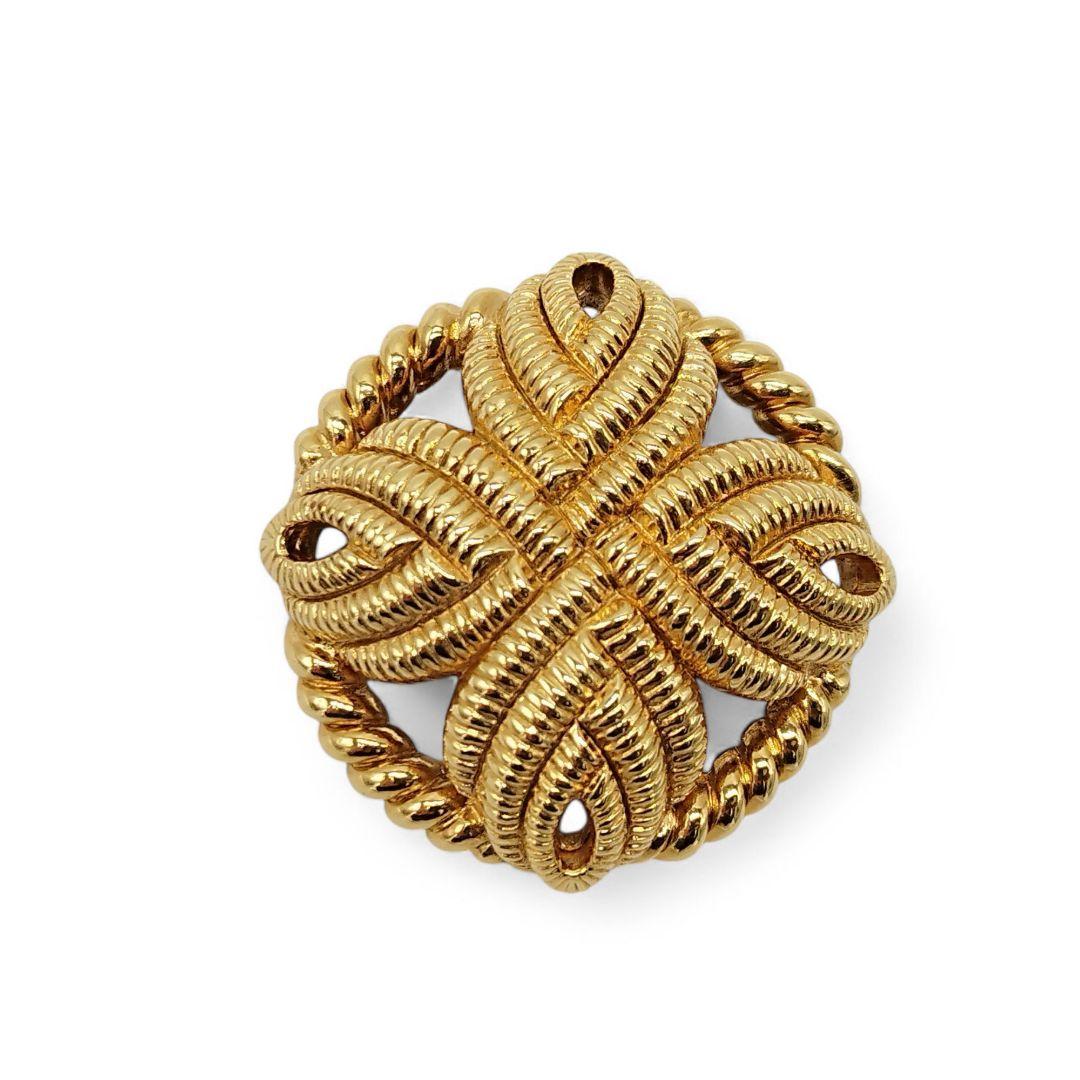 美品　Dior　ディオール　アクセサリー　ブローチ　ヴィンテージ