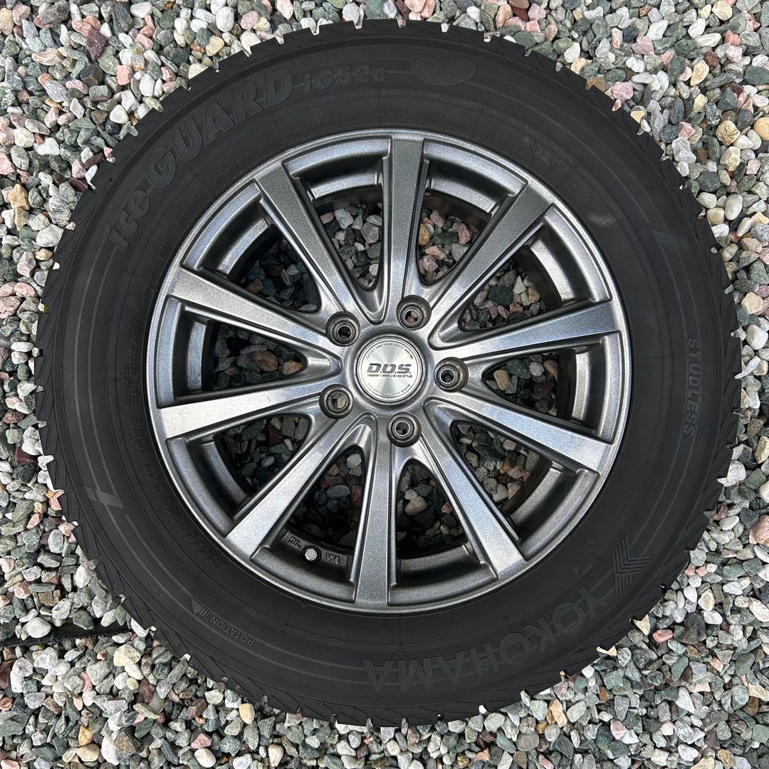 【4本同時購入必須②/4】 ヨコハマスタッドレス ホイール付き215/60R16