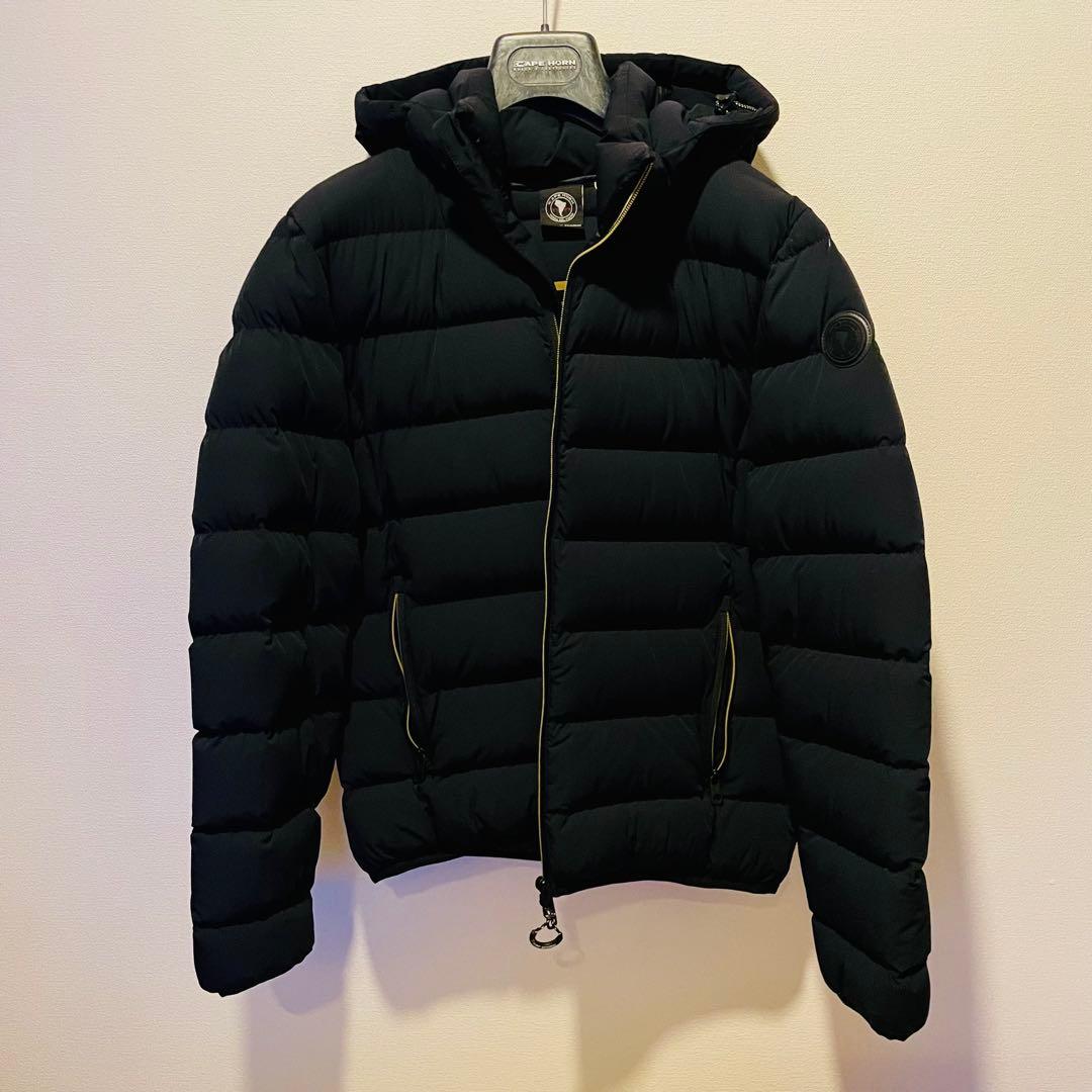 CAPE HORN ダウンジャケット ブラック メンズ