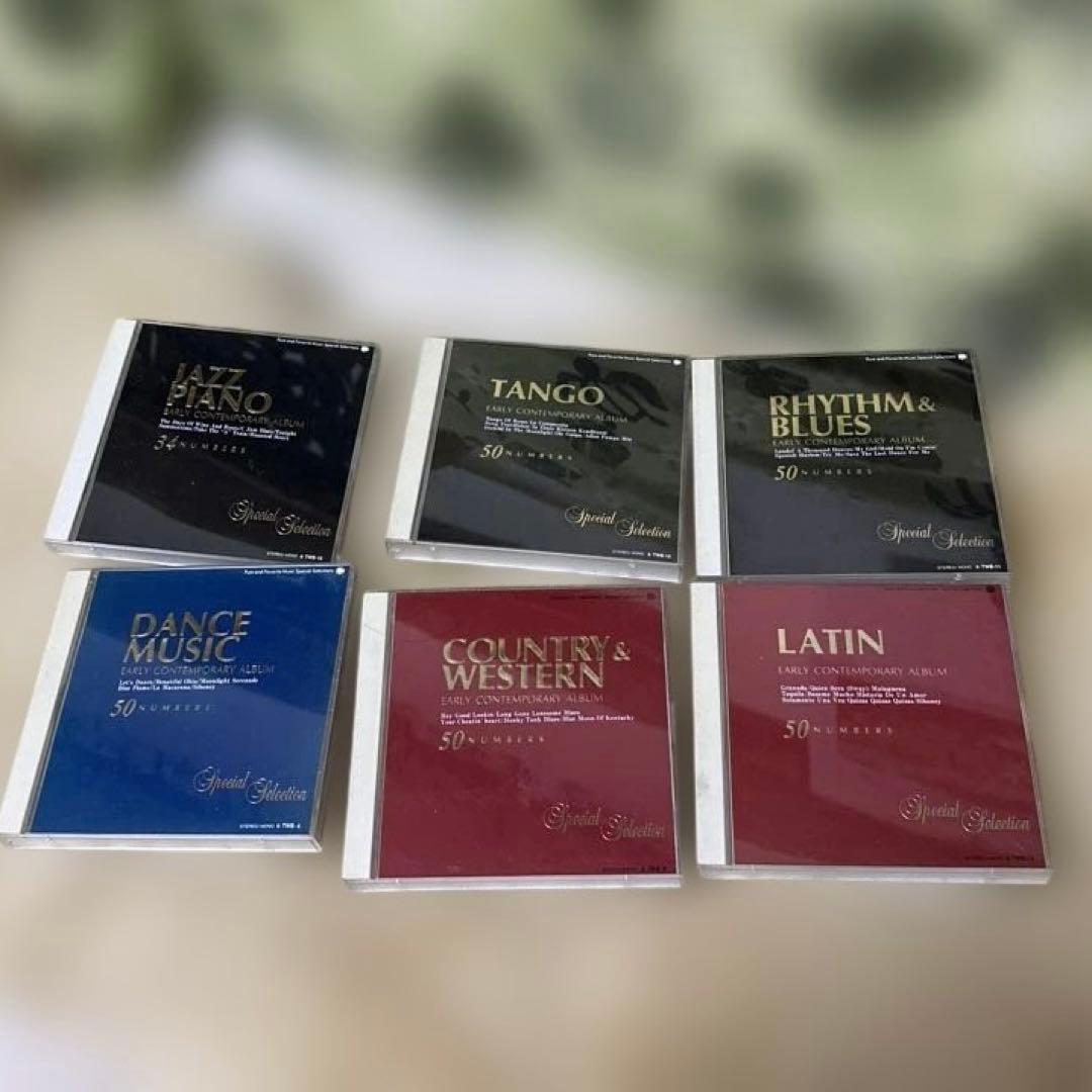 RHYTHM & BLUES, TANGO, JAZZ PIANO CDセット