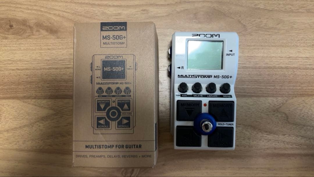 ギター ZOOM MS-50g+