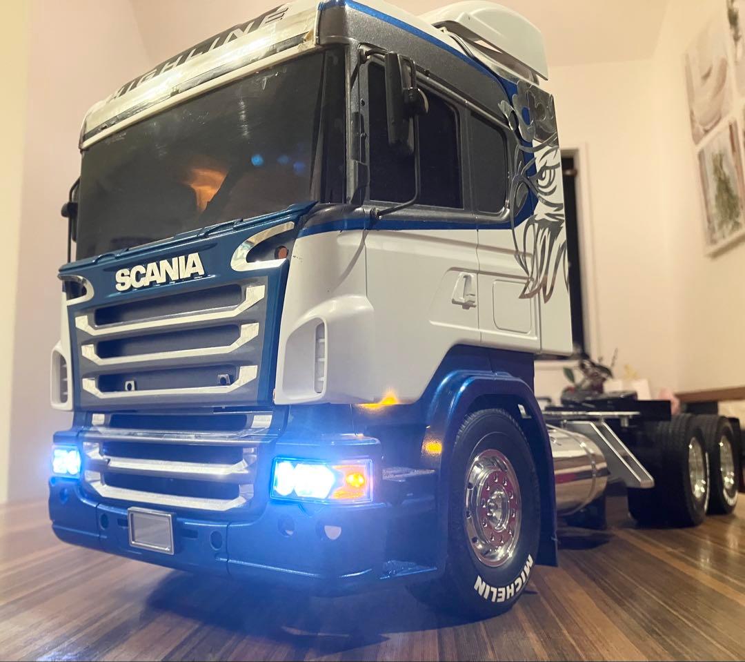 タミヤ 1/14フォードエアロマックス→スカニアスワップ