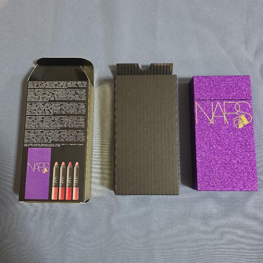 NARS Velvet Rope リップペンシル 4本セット