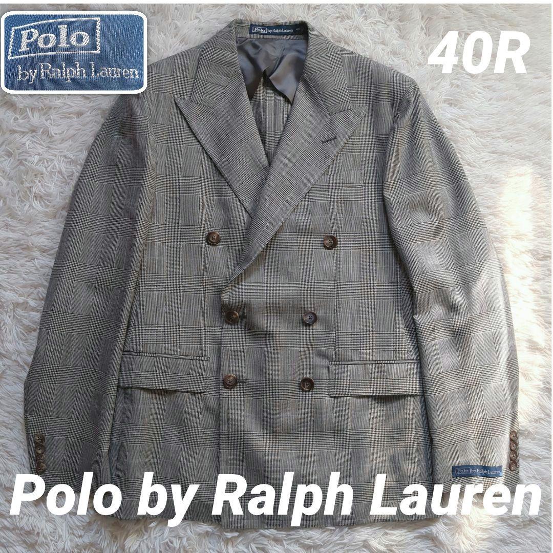 未使用 ラルフローレン ダブルブレストジャケット ピークドラペル 現行 40R