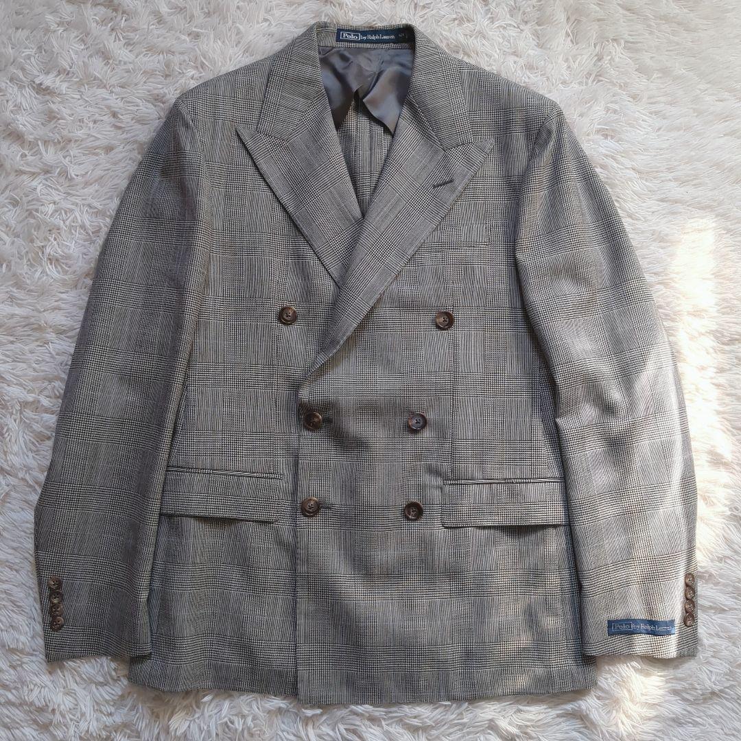 未使用 ラルフローレン ダブルブレストジャケット ピークドラペル 現行 40R