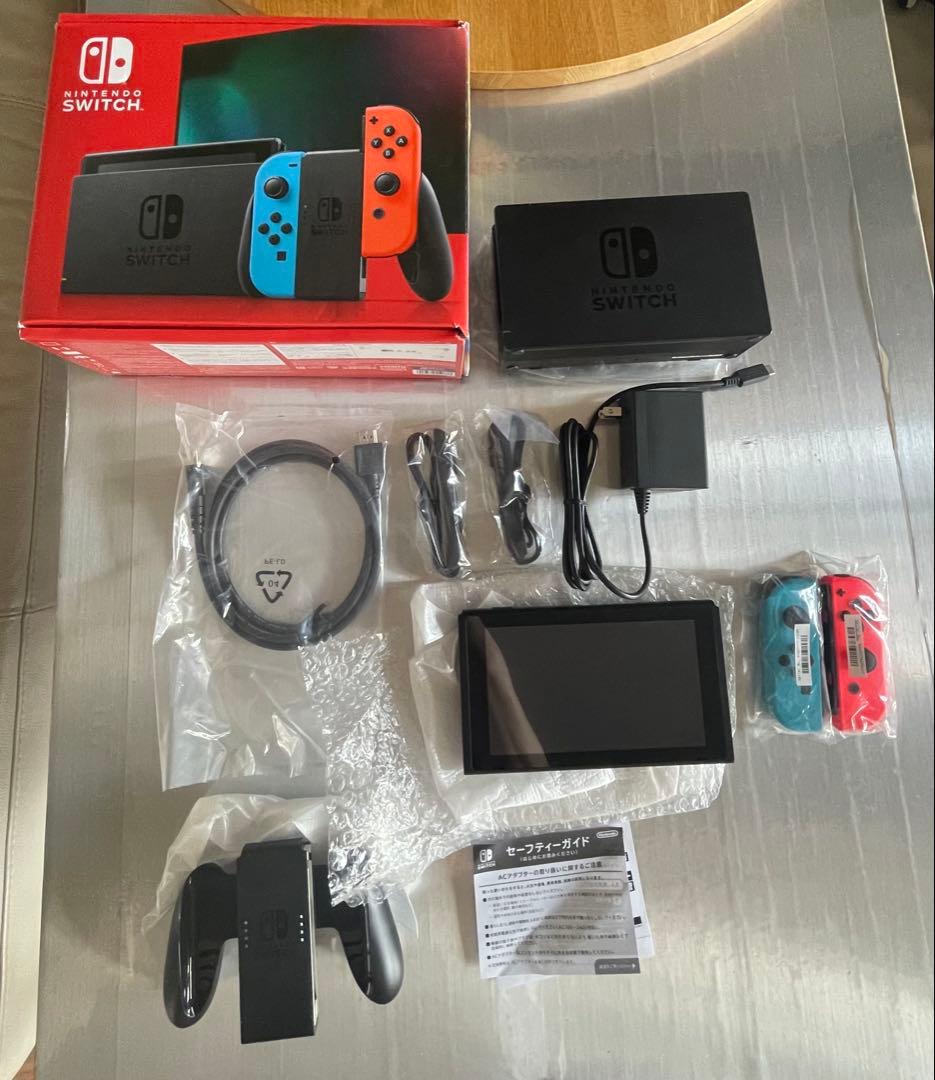 Nintendo Switch 本体 ネオンブルー＆ ネオンレッド 2023年製