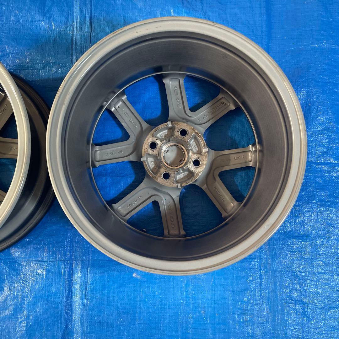 日産マーチニスモS 16インチ 7j➕46.PCD100.2本　ノートニスモS等